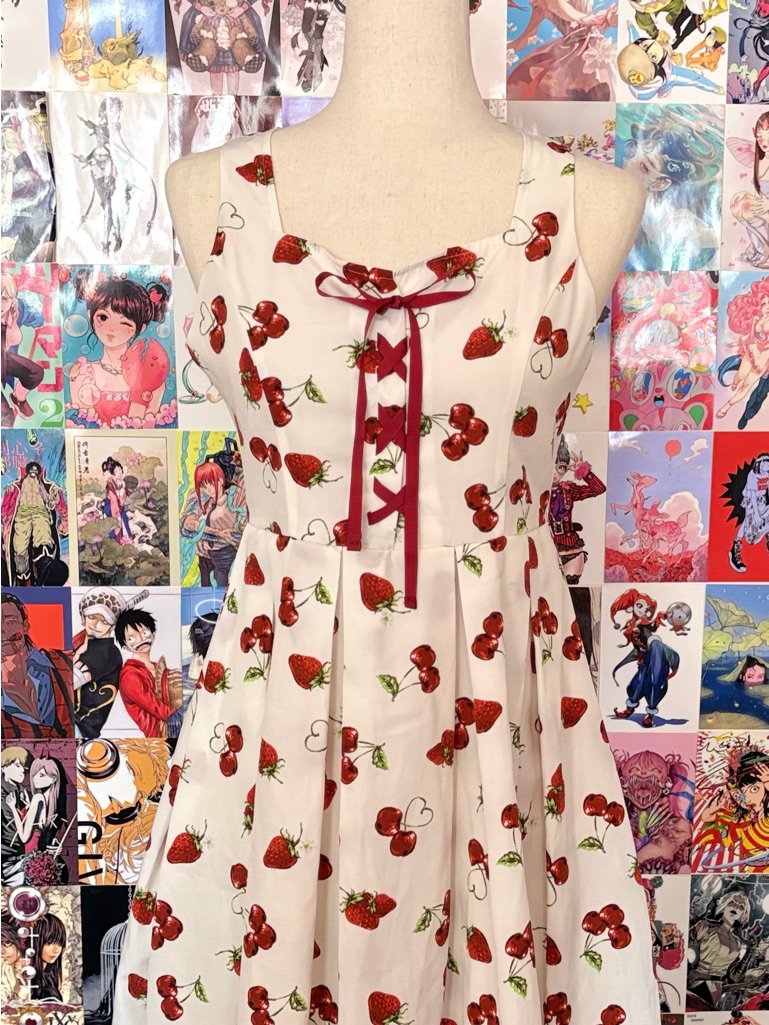 Ank Rouge Cherry & Strawberry Dress